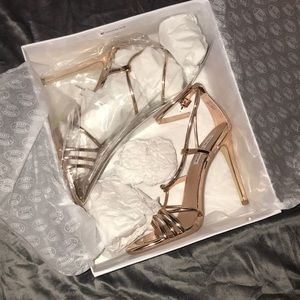 Steve Madden rose gold “Smith” 8
